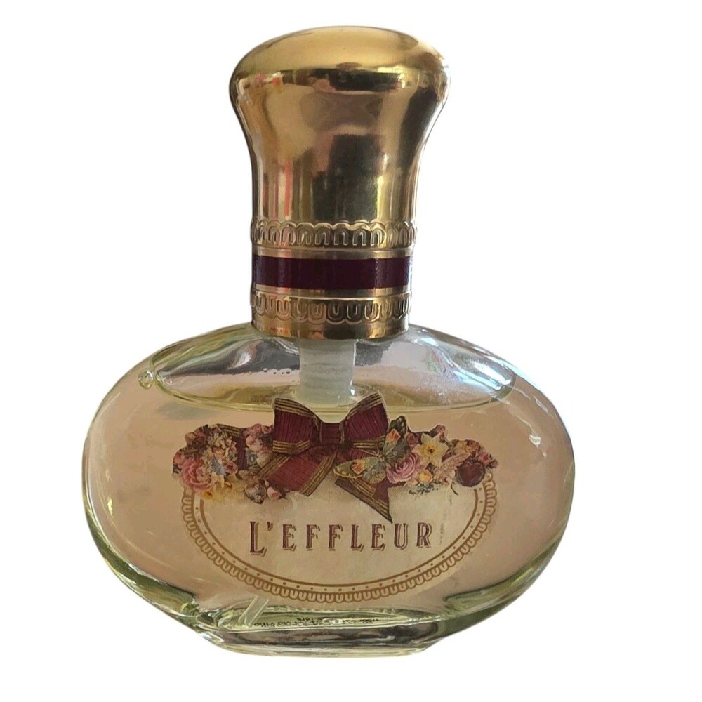 Vintage L'effleur By Coty Cologne Splash  1.25 oz Discontinued